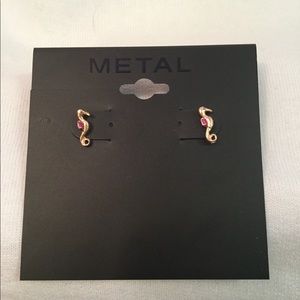 Seahorse Stud Earrings